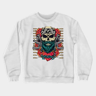 Colorful tattoo vintage Crewneck Sweatshirt